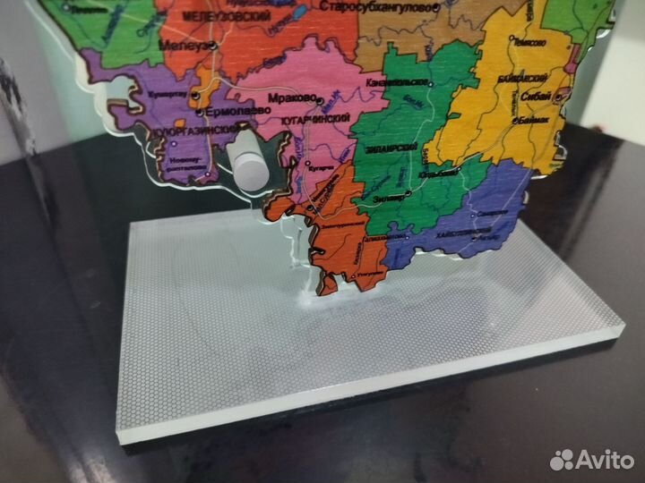 Карта Башкортостан
