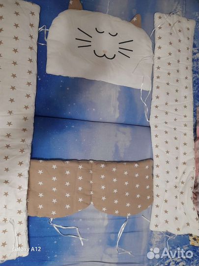 Бортики в детскую кроватку