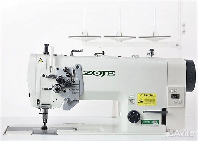 Двухигольная швейная машина zoje ZJ8750А-5-BD-3/02