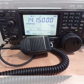 Кв-укв трансивер icom ic-746