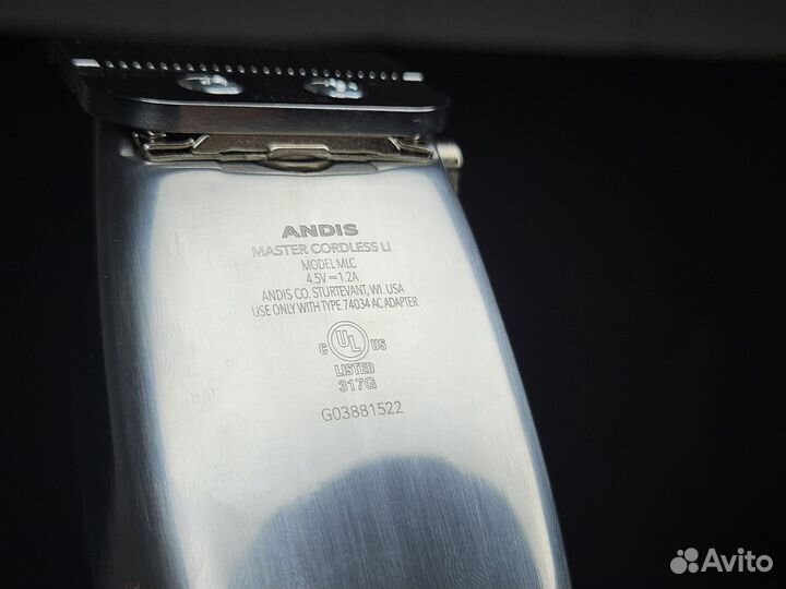 Новая Версия (Тихая) Andis Master Cordless USA