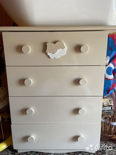 Пеленальный комод Комод с настилом Красная звезда