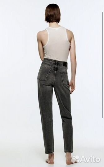 Джинсы zara 90s mom jeans 34