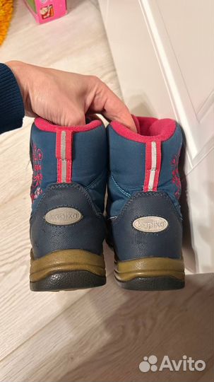 Ботинки зимние для девочки Капика 30 размер