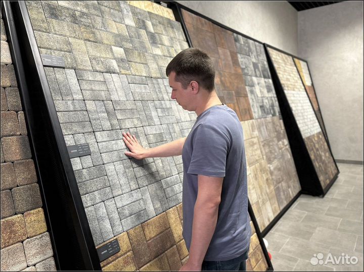 Тротуарная плитка новая