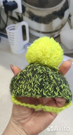 Шапочка для маленькой собачки