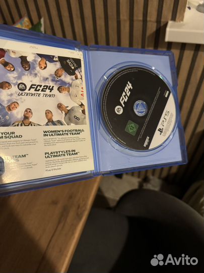 Fc 24 ps5 диск