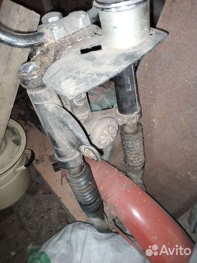 Передняя вилка на восход