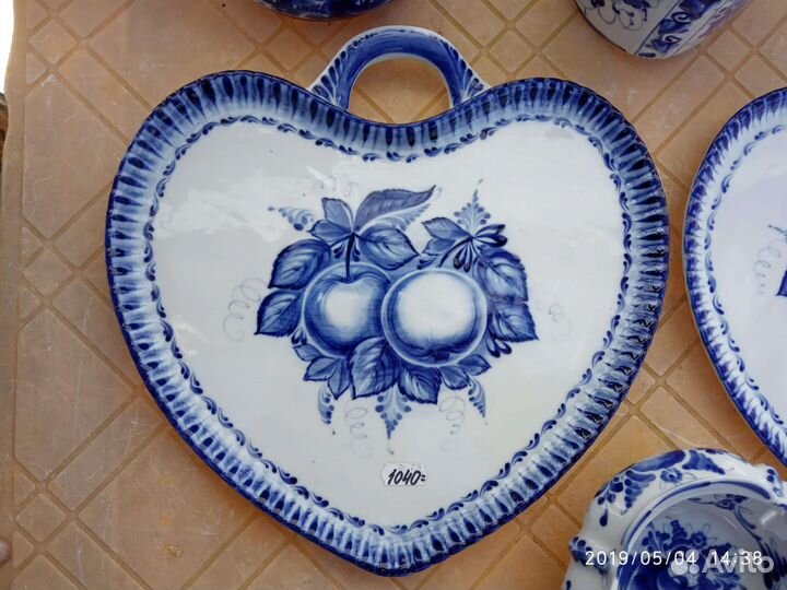 Подносы Гжельский завод. Новые