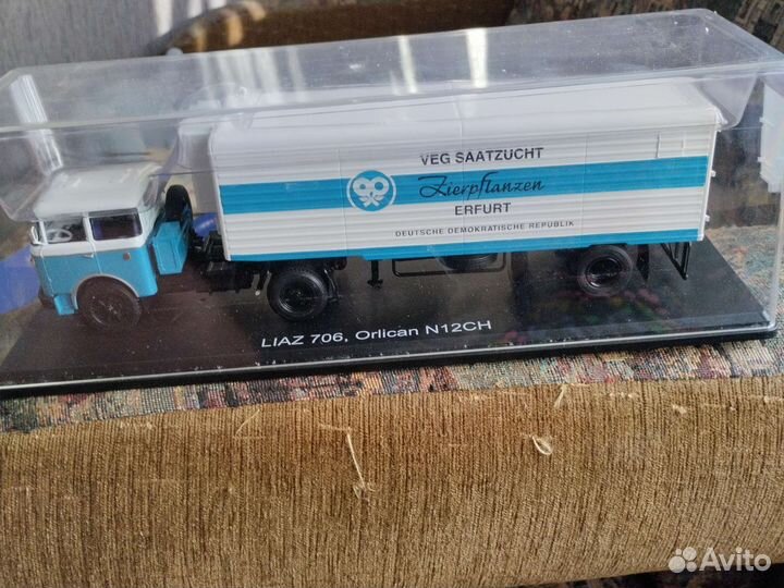 Модели грузовика Skoda Liaz 706mttn с п/п Orlican