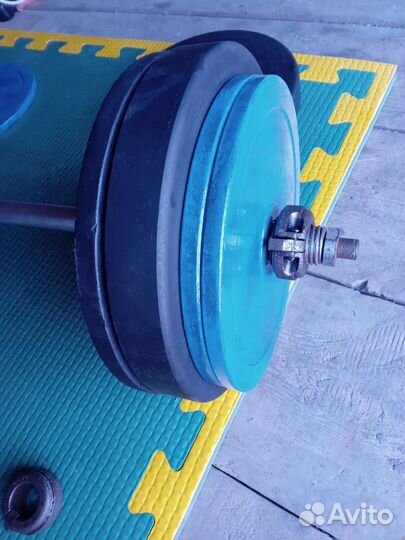 Штанга 30 кг, 74 кг и 93 кг