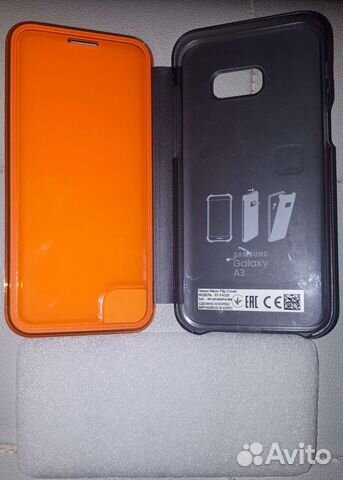 Новый чехол на Samsung a3 2017 Neon flip cover