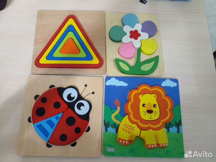 Паровозики/вкладыши/черепаха/стучалка/богатыри