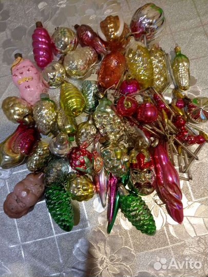Елочные игрушки СССР