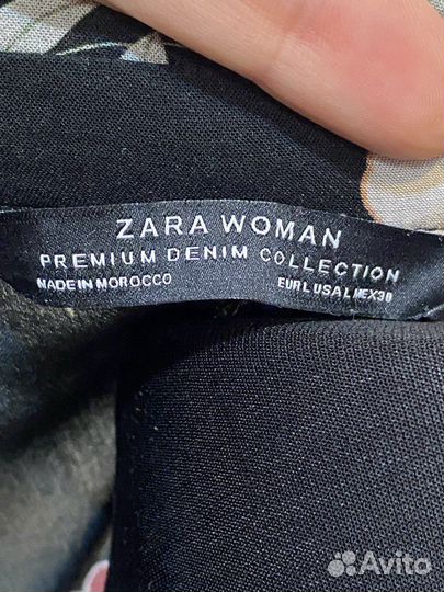 Платье рубашка блузка zara premium L(48)