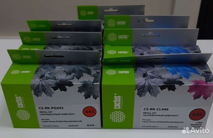 Заправочный набор для Canon pixma черный и цветной