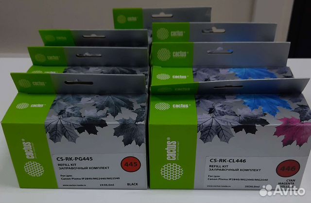 Заправочный набор для Canon pixma черный и цветной