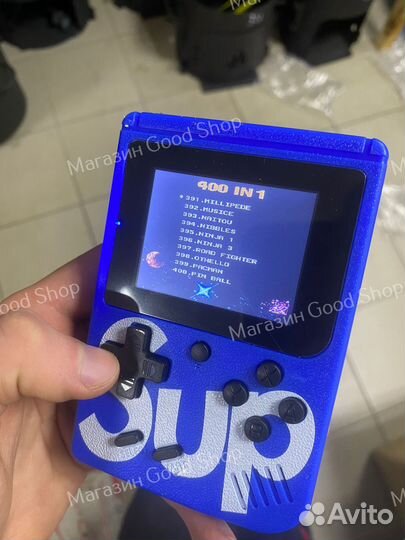 Портативная игровая приставка Sup Gamebox 400in1