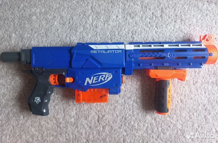 Набор бластер nerf + жилет