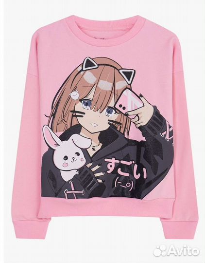 Утеплённый джемпер для девочки