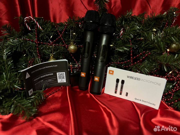 Микрофон для караоке JBL wireless partubox mix