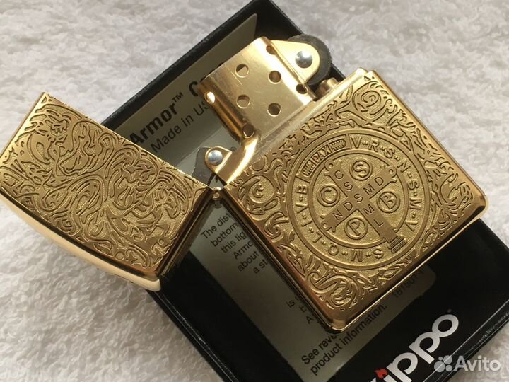 Новая Zippo Constantine 168 Armor Brushed Brass купить в Нижнем Новгороде, Хобби и отдых