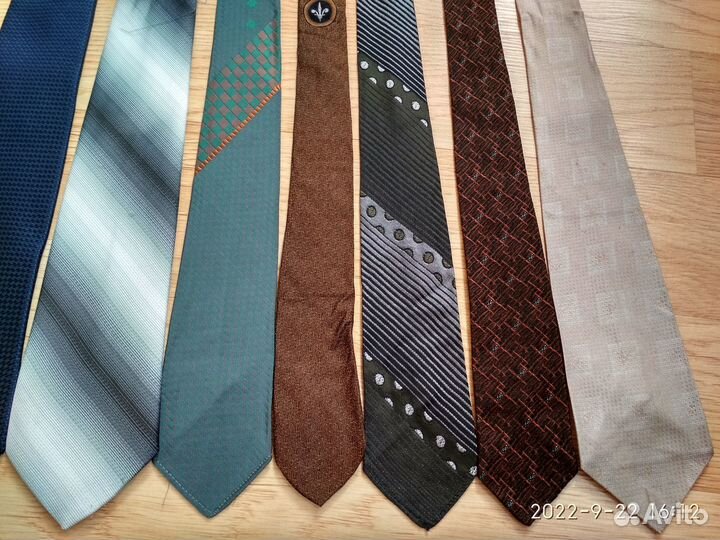 Галстук мужской фасонный, разные модели