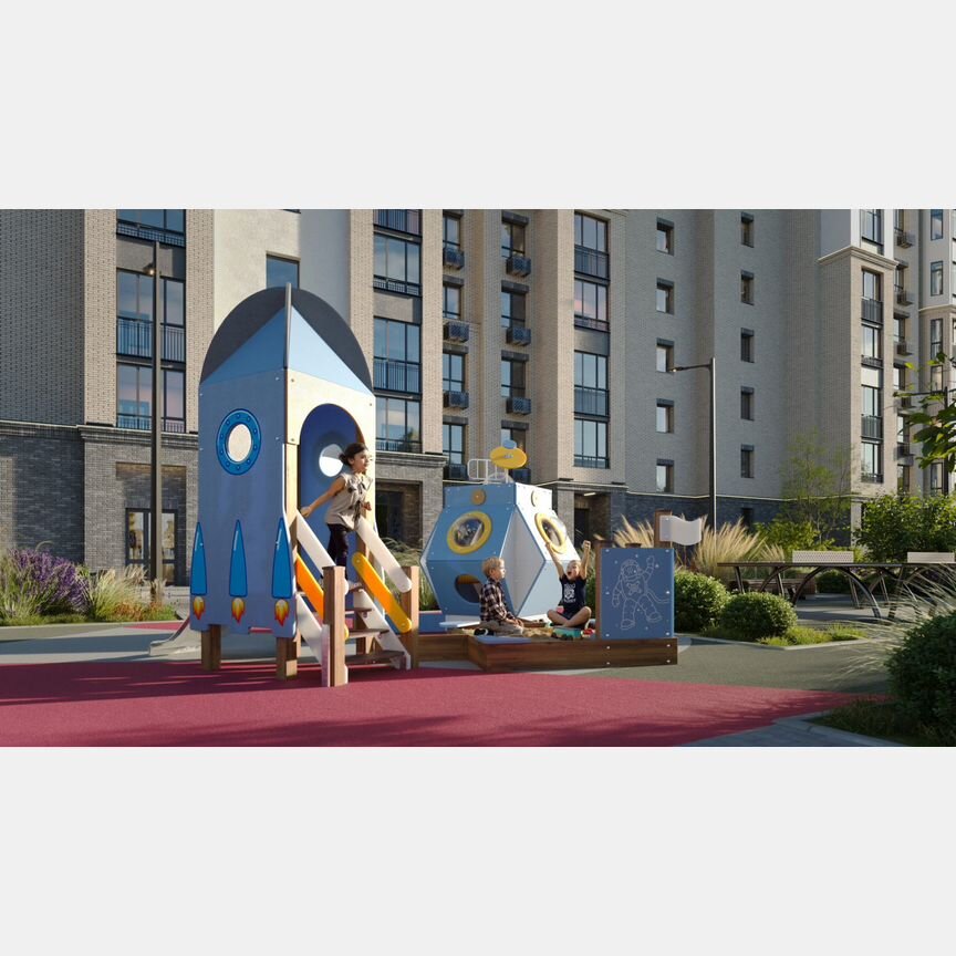 1-к. квартира, 40,8 м², 7/15 эт.