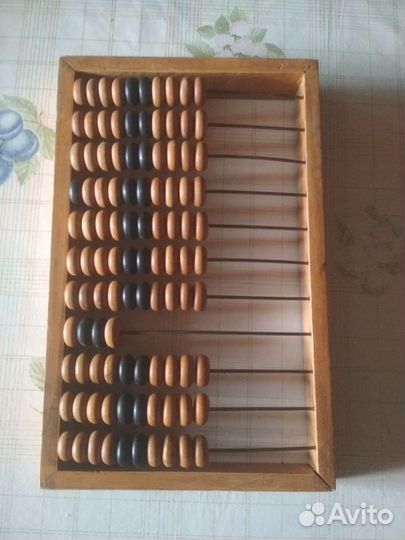 Счеты деревянные