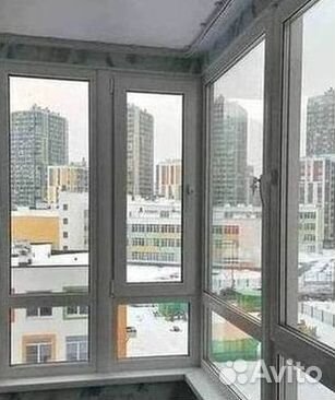 Остекление окон и балконов пвх