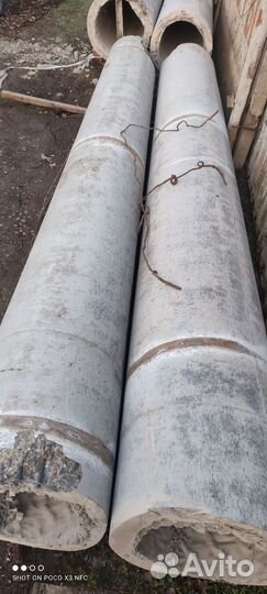 Труба бетонная армированная