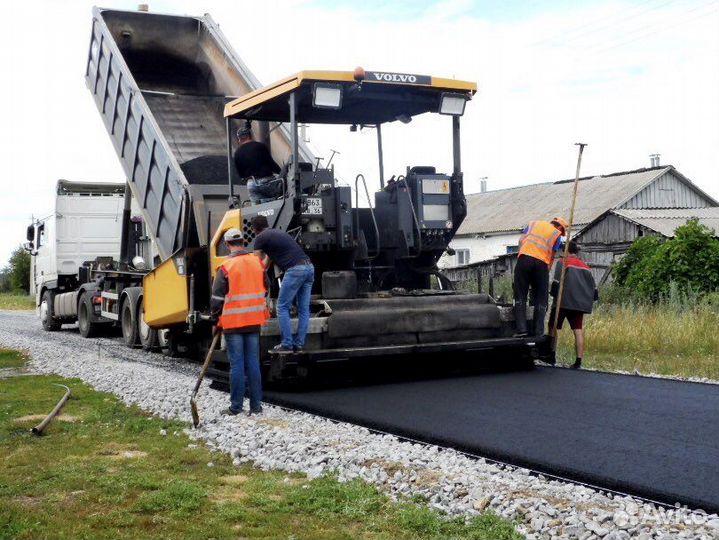 Асфальтирование укладка асфальт