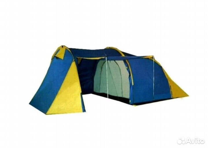 Туристическая палатка 4 м. c тамбуром Lanyu 1710