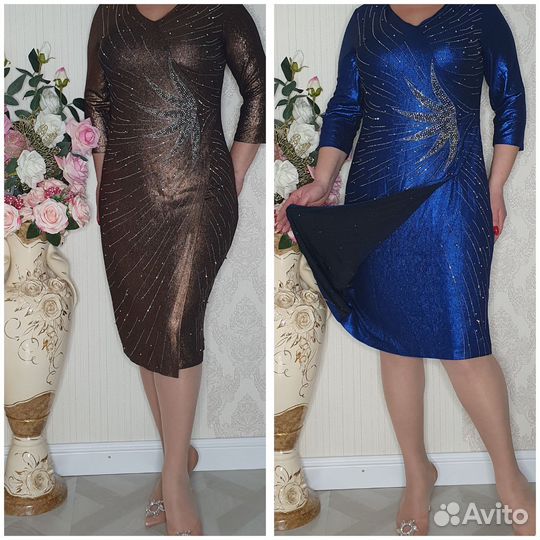 Шикарное новое платье стразы Турция