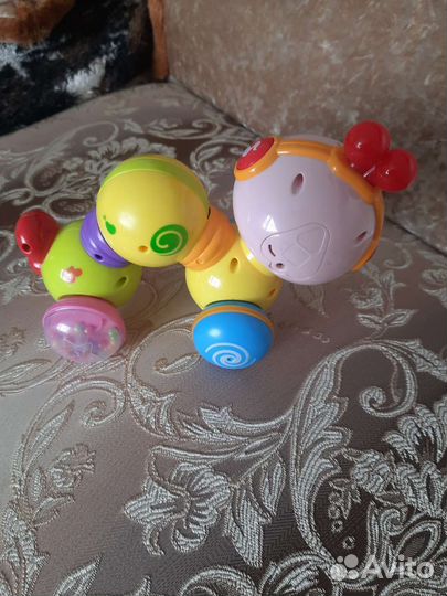 Червячок игрушка