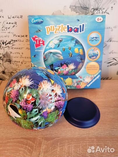 Пазл 3D шар и ваза