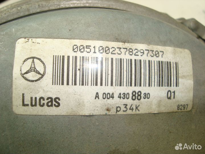 Вакуумный усилитель тормозов W210 M112 A0044308830