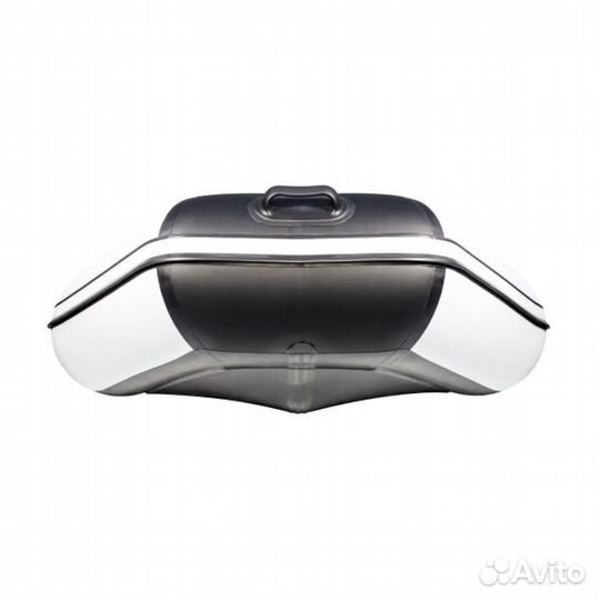 Лодка пвх Аква 2800 Слань-книжка киль Светло-серый