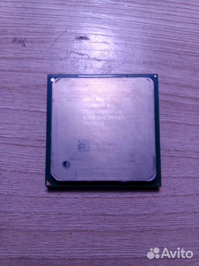 Процессор intel celeron D