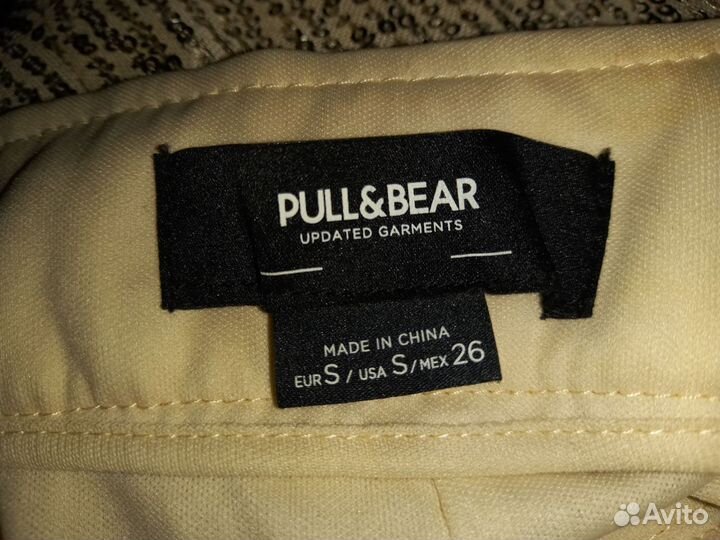 Женские брюки в пайетках pull&bear