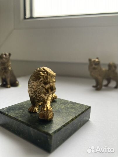 Бронзовые статуэтки животных