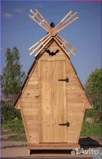 Уличный туалет с установкой