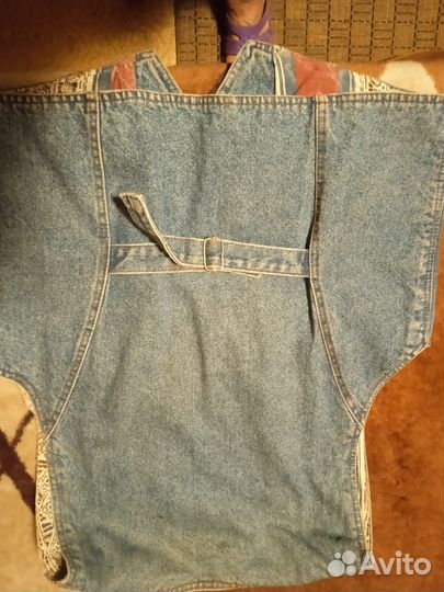 Джинсовая жилетка мужская 52 54