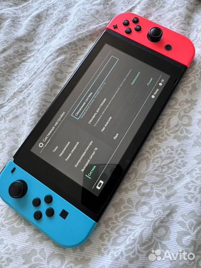 Nintendo switch rev 1 прошитая 128gb