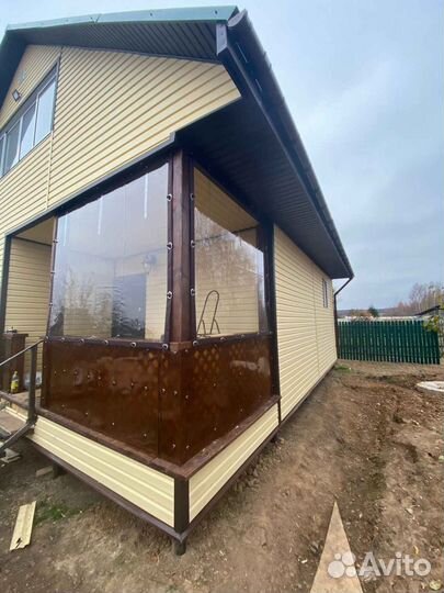 Мягкие окна под ключ