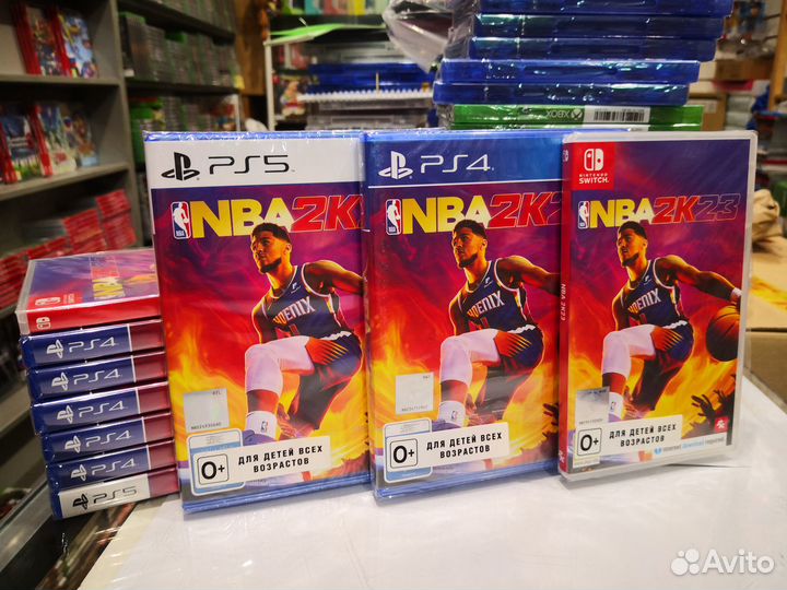 Игра NBA 2K23 PS4 / PS5 / Nintendo Switch