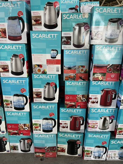 Чайники scarlett