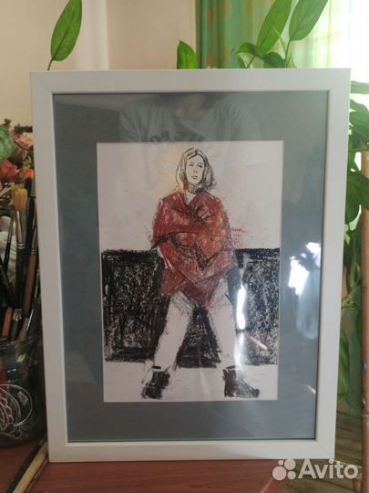 Картина стильная авторская в раме