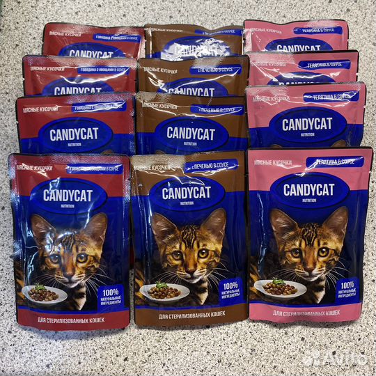 Влажный корм для стерилизованных кошек
