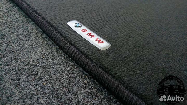 Автоковрики для BMW 7 серии e32, серые